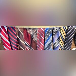 Elegant Striped Men's Tie Collection